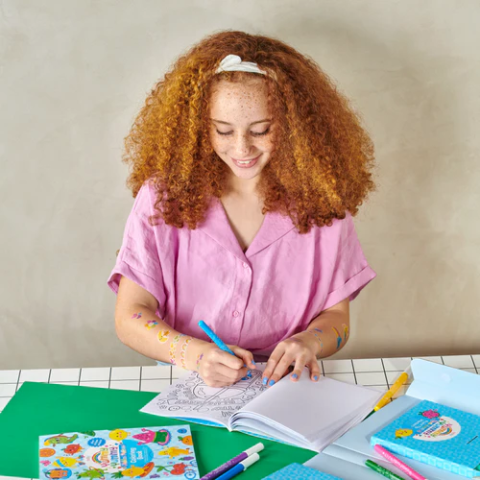 Set de Colorat Parfumat Yummy Yummy ,   3 in 1 [4]