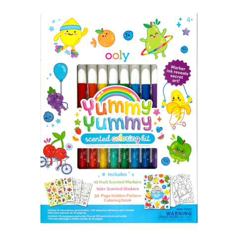 Set de Colorat Parfumat Yummy Yummy ,   3 in 1 [1]