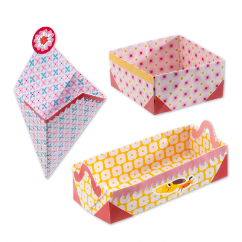 Set de confectionat cutii Djeco, 6-7 ani + [2]