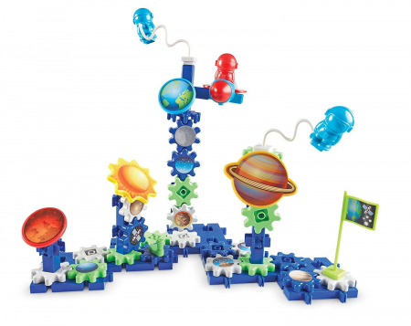 Set de constructie - Gears! Aventuri in spatiu, Learning Resources, 4-5 ani + [1]
