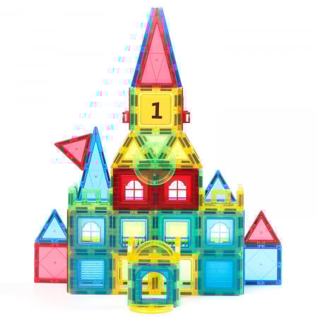 Set de constructie magnetic 3D - 103 piese [1]