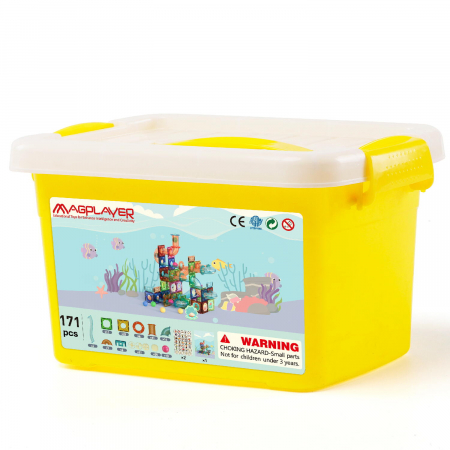 Set de constructie magnetic - Marble Run (171 piese) [1]