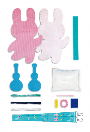 Set de cusut Prietenul Meu Animal - Iepuras Muzical, + 6 ani [3]