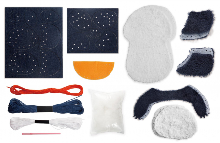 Set de cusut Prima Mea Papusa, Mama si puiul Panda, + 6 ani [6]