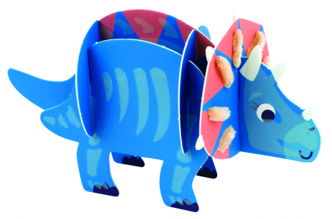 Set de joaca creativa DIY, portabil - Lumea Dinozaurilor [5]