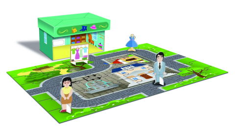 Set De Joacă Orașul Meu - Magazinul, Ludattica, 4-5 ani + [1]