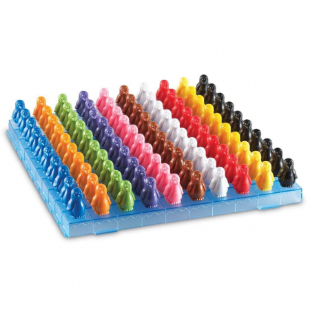 Set de matematica - pinguinii pe gheata, Learning Resources, 4-5 ani + [2]