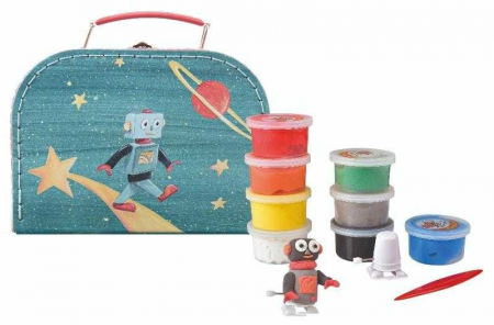Jucarii si jocuri copii - Set de modelaj cu plastilina, Astro-Robot Egmont toys, 2-3 ani +