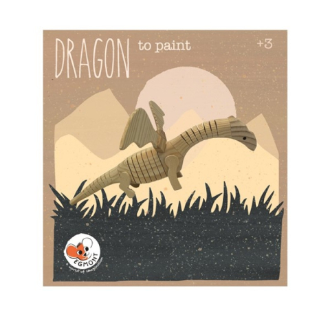 Jucarii copii 8-9 ani - Set de pictat Dragon, Egmont toys, 4-5 ani +