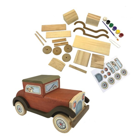 Set de pictat Masina de epoca, Egmont toys, 4-5 ani + [1]