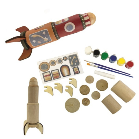 Set de pictat Racheta, Egmont toys, 4-5 ani + [1]