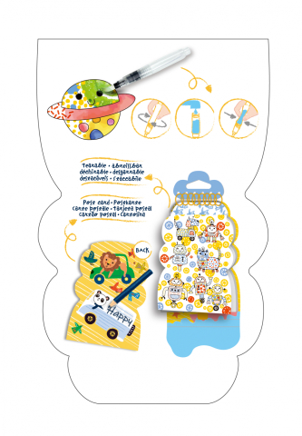 Set de pictura cu apa - Aventura, Haku Yoka [8]