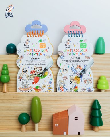 Set de pictura cu apa - Aventura, Haku Yoka [5]