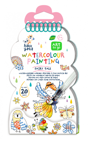 Jocuri creative - Set de pictura cu apa - Basme, Haku Yoka