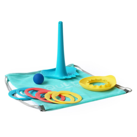 Jucarii de exterior - Set de plaja Triplet, jucarii multifunctionale, Quut Toys