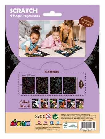 Set de razuit - 4 Cai inaripati Pegas, + 3 ani [3]