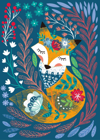 Set de razuit A4 - Gradina secreta, + 7 ani [4]