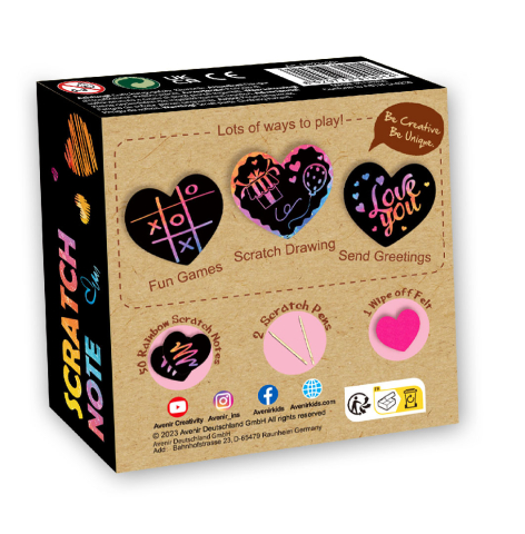 Set de razuit - Notite in forma de Inima - 50 de cartonase [7]