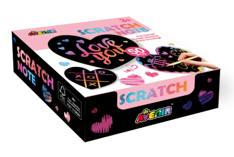 Set de razuit - Notite in forma de Inima - 50 de cartonase [8]