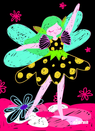 Set de razuit Scratch Junior - Prietenele Mele Zane, + 3 ani [1]