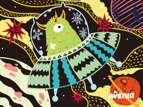 Set de razuit - Spatiu [8]