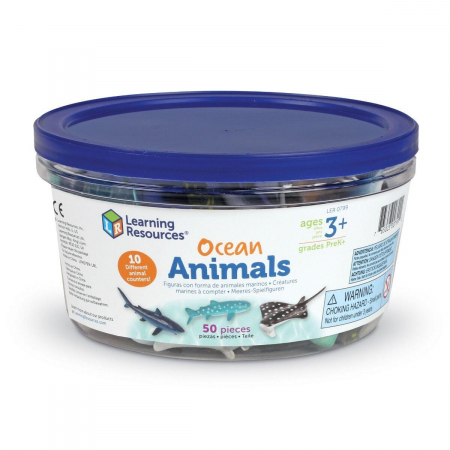 Set de sortat - Animalute din ocean, Learning Resources, 2-3 ani + [2]