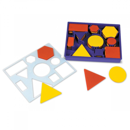 Jucarii de sortare - Set de sortat - Forme geometrice, Learning Resources, 4-5 ani +