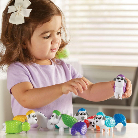 Set de sortat si numarat - Oite cu cifre, Learning Resources, 1-2 ani + [3]