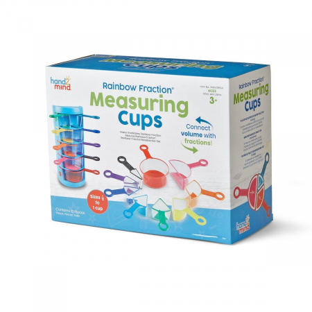 Set didactic - Fractii si volum, Hand2Mind, 6-7 ani + [3]