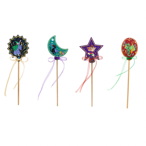 Set DIY Baghete magice Djeco, 4-5 ani + [2]