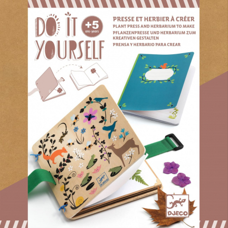 Vârsta - Set DIY, Botanist in devenire, Djeco, 5 ani+