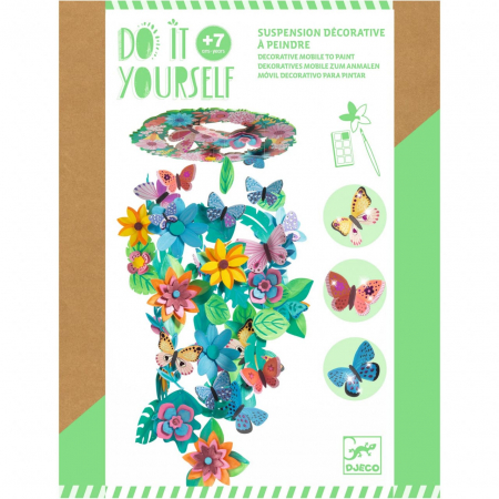 Jucarii copii 6-7 ani - Set DIY Decoratie mobila Primavara, Djeco