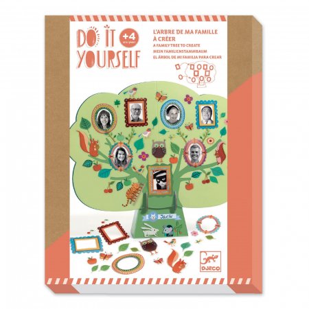 Set DIY Djeco, Arborele genealogic, 4-5 ani + [2]