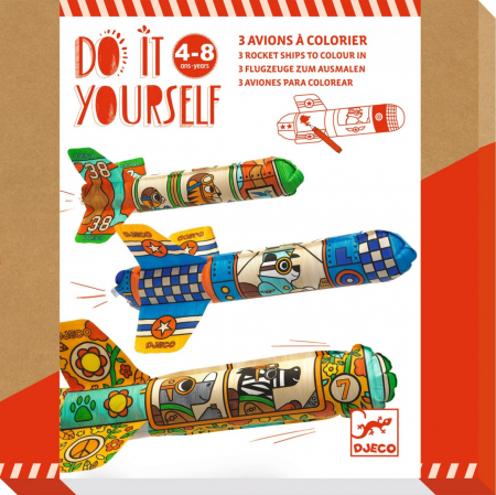 Vârsta - Set DIY Djeco, Avioane