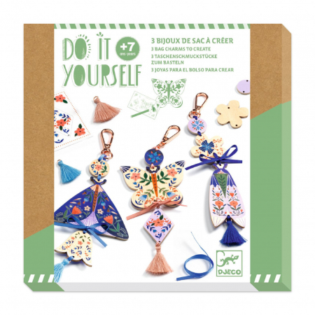 Jucarii si jocuri copii - Set DIY Djeco, Brelocuri si accesorii