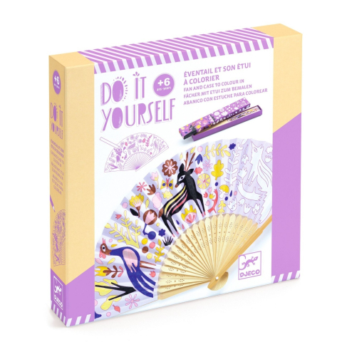 Vârsta - Set DIY Djeco, evantaiul perfect, 6-7 ani +