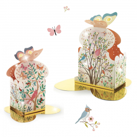 Set DIY Djeco, Felinare-Lumina de veghe, 6-7 ani + [3]