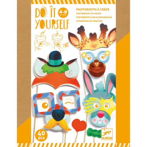 Set DIY Djeco, Masti petrecere, 4-5 ani + [1]