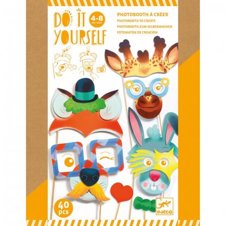 Set DIY Djeco, Masti petrecere, 4-5 ani + [0]