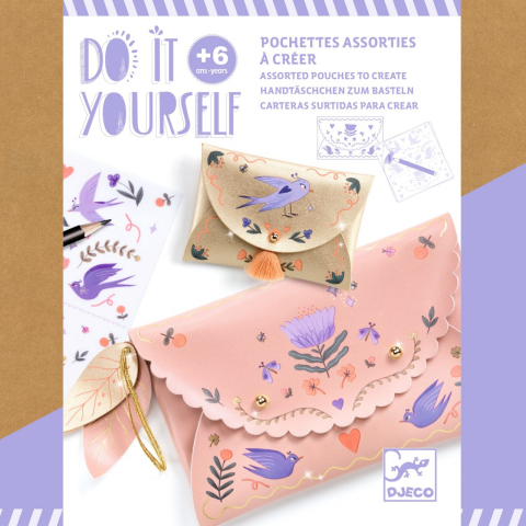 Set DIY Djeco, Poseta si portmoneu [4]