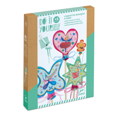 Vârsta - Set DIY Djeco, zane, 2-3 ani +