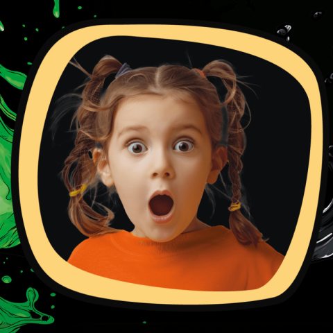 Set DIY experimente JIGGLY SLIME FLUO GLOW, PORTOCALIU 430 g [2]