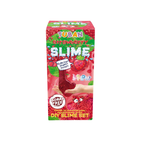 Jucarii si jocuri copii - Set DIY experimente SLIME, CAPSUNI