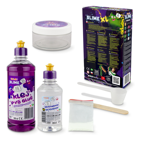 Set DIY experimente SLIME, GLOW IN THE DARK XL [6]