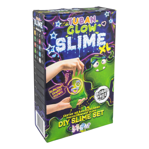 Set DIY experimente SLIME, GLOW IN THE DARK XL [1]