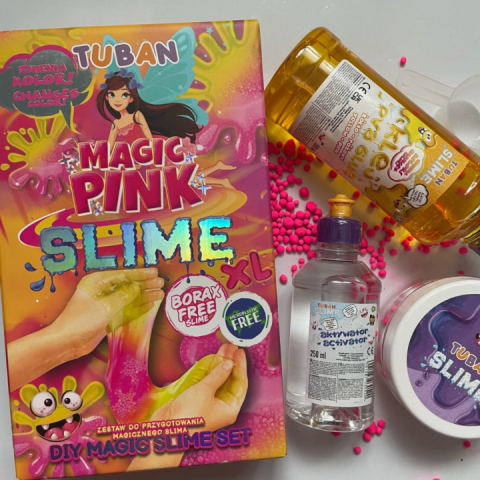 Set DIY experimente SLIME, MAGIC PINK XL [5]
