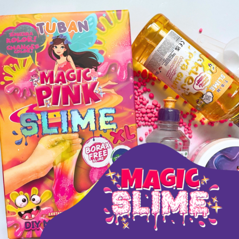 Set DIY experimente SLIME, MAGIC PINK XL [8]
