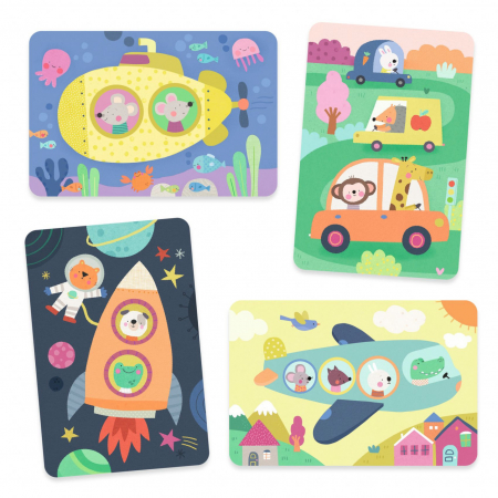 Set Djeco pictura cu apa, Vehicule, 18 luni+ [1]