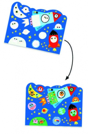 Set Djeco pictura cu apa, Zbor, 1-2 ani + [1]