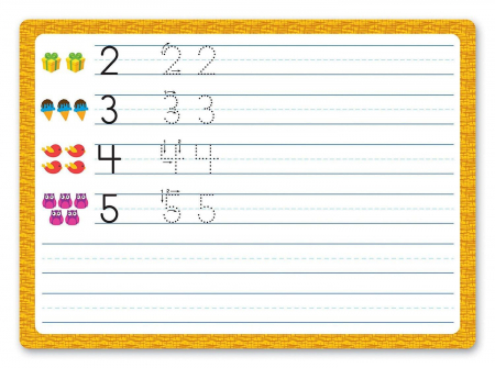 Set educativ - Invat sa scriu, Learning Resources, 2-3 ani + [4]